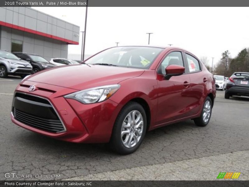 Pulse / Mid-Blue Black 2018 Toyota Yaris iA