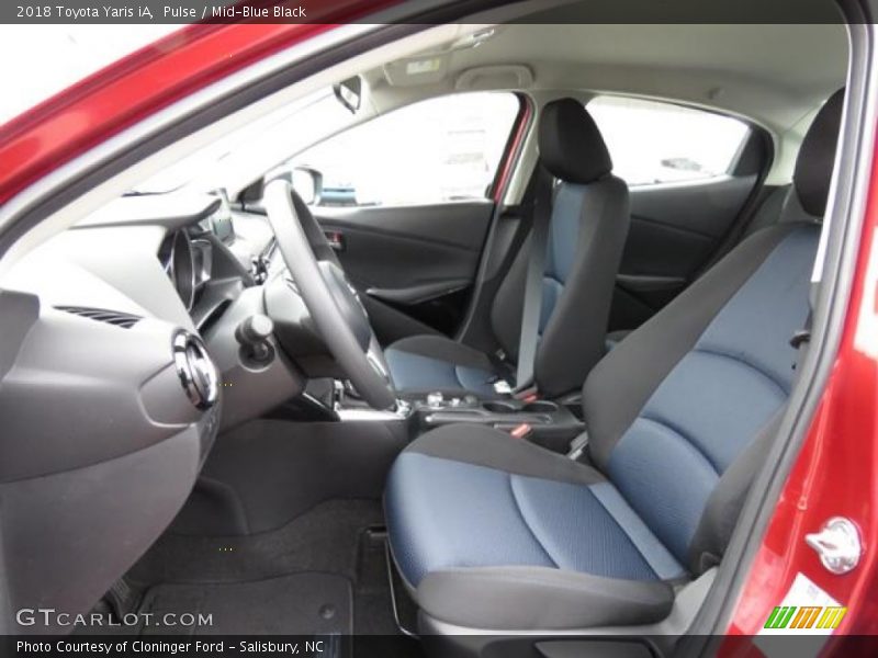 Pulse / Mid-Blue Black 2018 Toyota Yaris iA