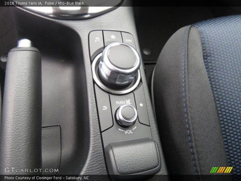 Pulse / Mid-Blue Black 2018 Toyota Yaris iA