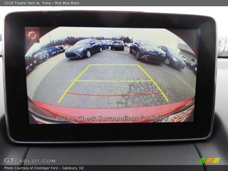 Pulse / Mid-Blue Black 2018 Toyota Yaris iA