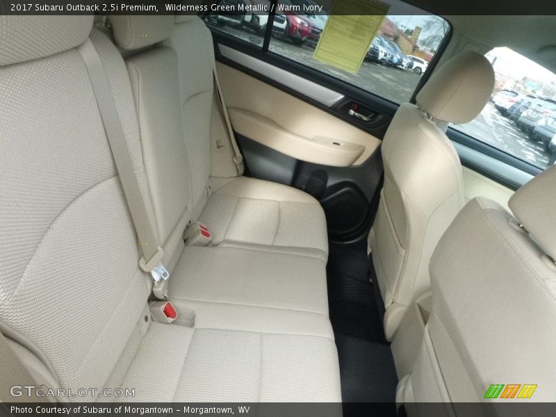 Wilderness Green Metallic / Warm Ivory 2017 Subaru Outback 2.5i Premium