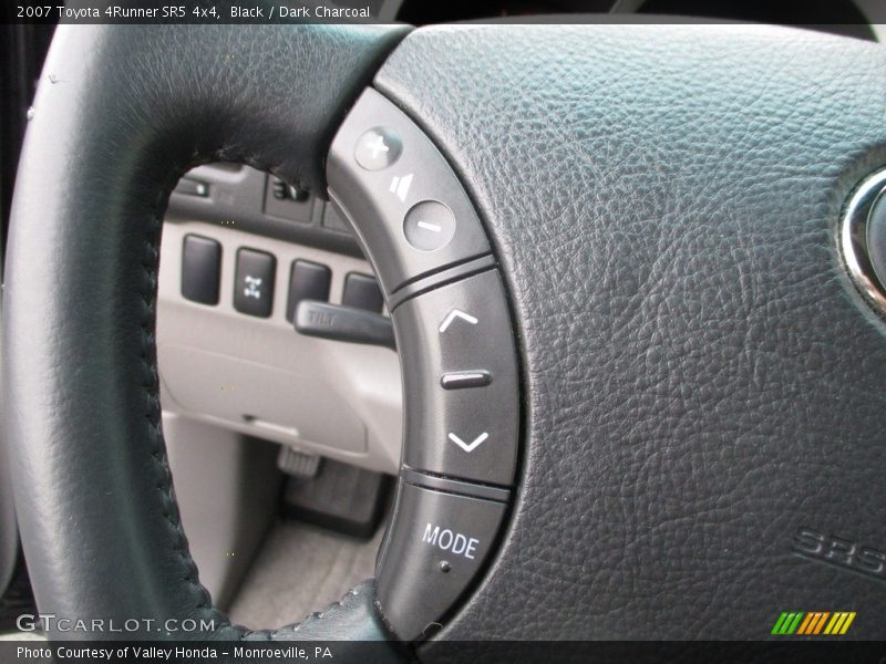 Black / Dark Charcoal 2007 Toyota 4Runner SR5 4x4
