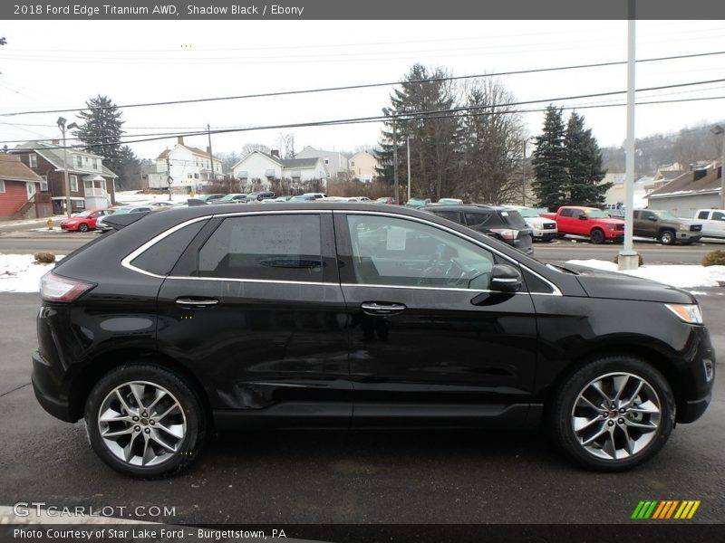 Shadow Black / Ebony 2018 Ford Edge Titanium AWD