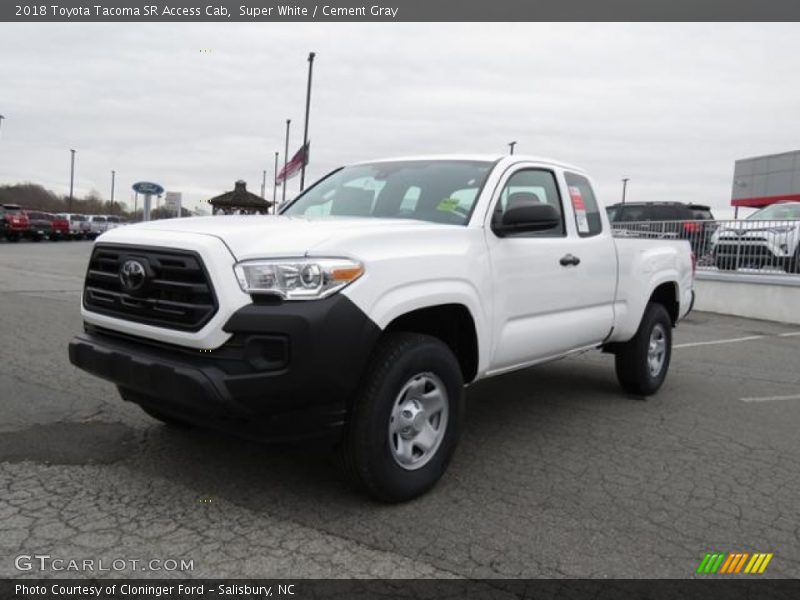 Front 3/4 View of 2018 Tacoma SR Access Cab