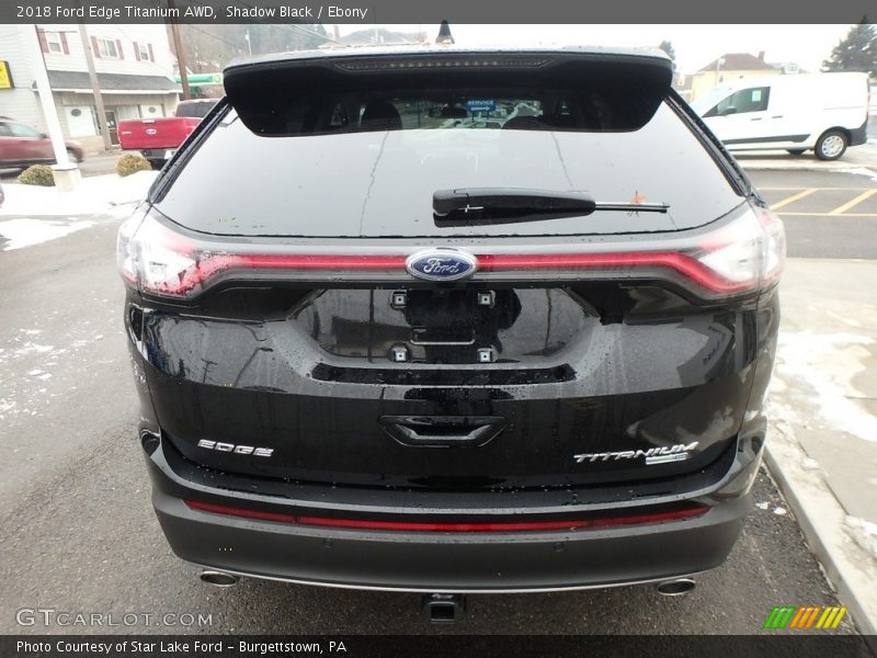 Shadow Black / Ebony 2018 Ford Edge Titanium AWD