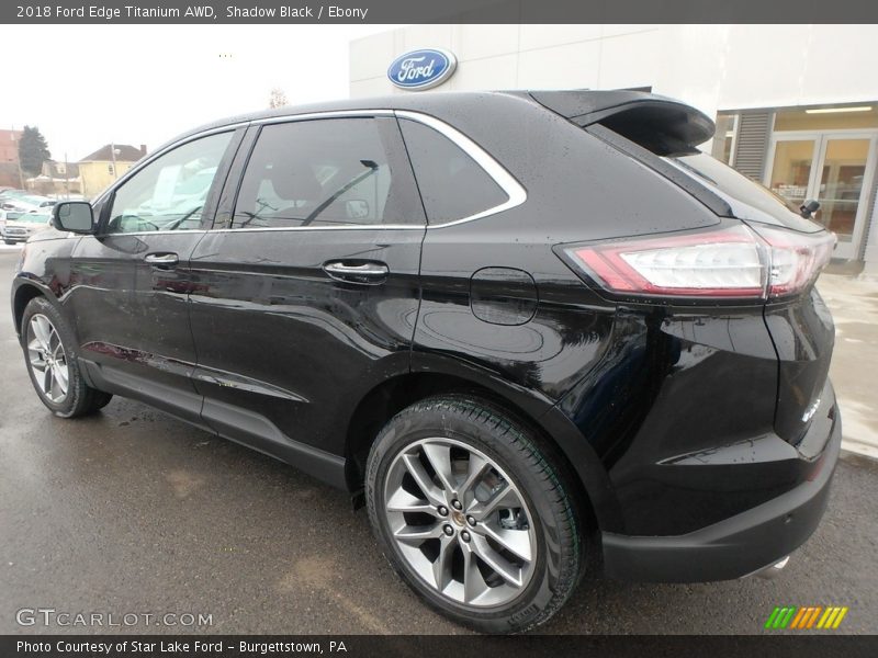 Shadow Black / Ebony 2018 Ford Edge Titanium AWD