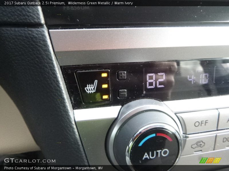 Wilderness Green Metallic / Warm Ivory 2017 Subaru Outback 2.5i Premium