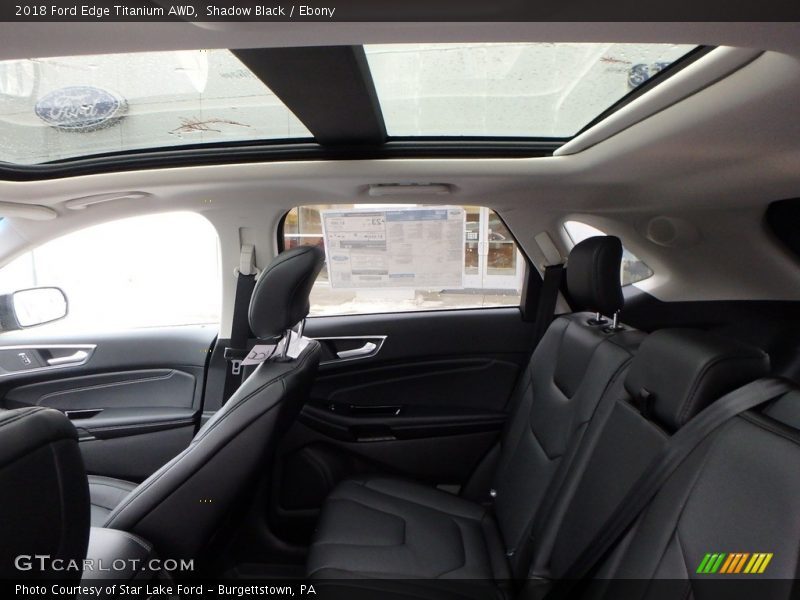 Shadow Black / Ebony 2018 Ford Edge Titanium AWD