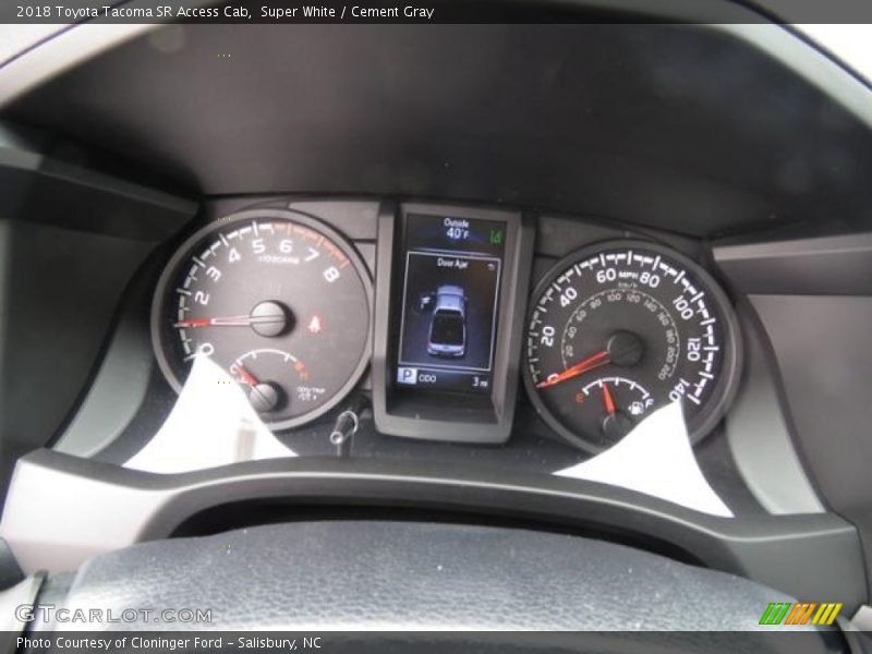  2018 Tacoma SR Access Cab SR Access Cab Gauges