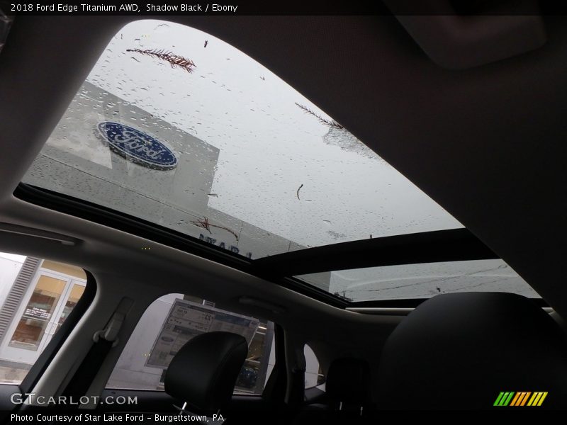 Shadow Black / Ebony 2018 Ford Edge Titanium AWD