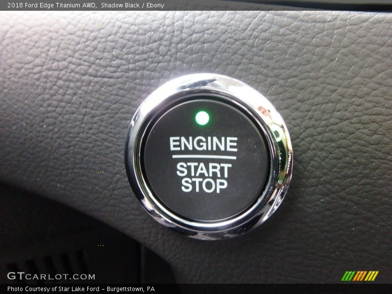 Shadow Black / Ebony 2018 Ford Edge Titanium AWD