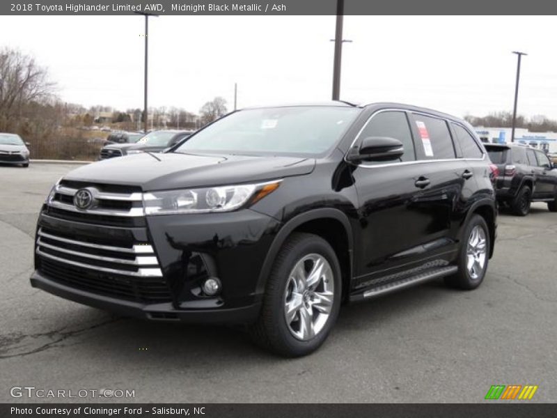  2018 Highlander Limited AWD Midnight Black Metallic