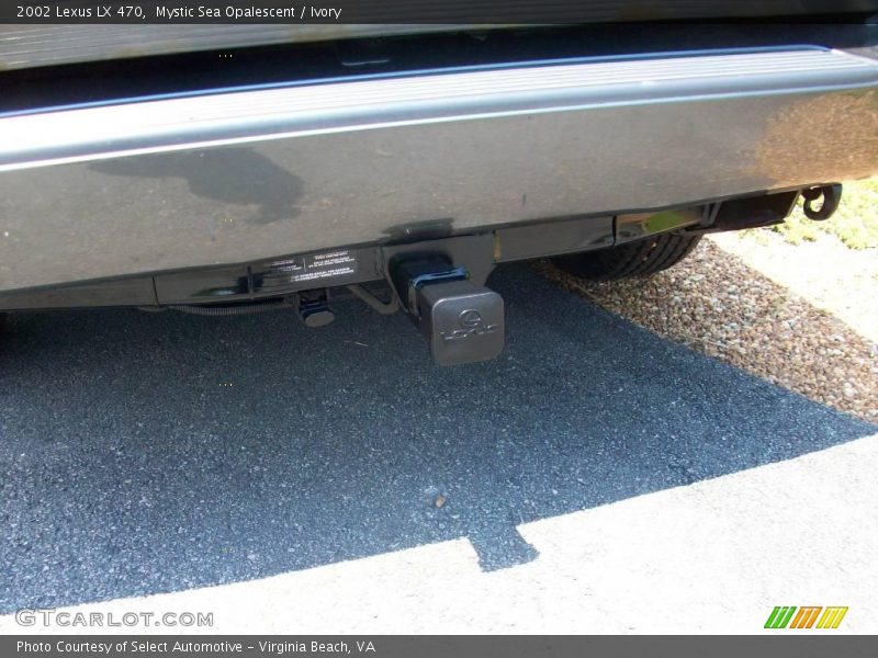 Mystic Sea Opalescent / Ivory 2002 Lexus LX 470