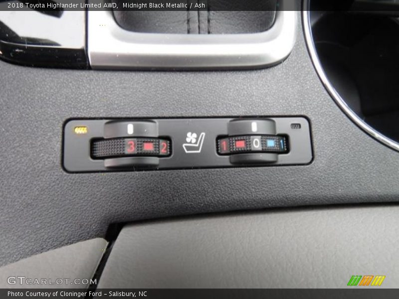Controls of 2018 Highlander Limited AWD
