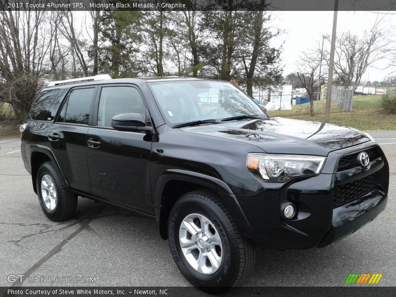 Midnight Black Metallic / Graphite 2017 Toyota 4Runner SR5