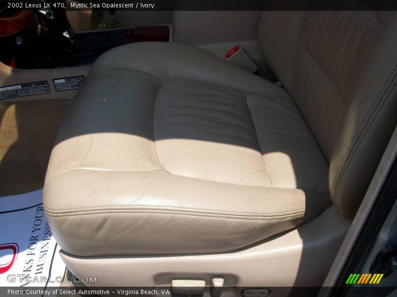 Mystic Sea Opalescent / Ivory 2002 Lexus LX 470