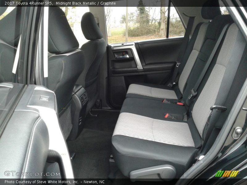 Rear Seat of 2017 4Runner SR5
