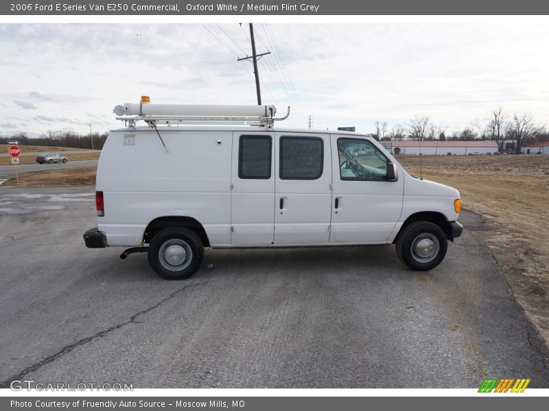 Oxford White / Medium Flint Grey 2006 Ford E Series Van E250 Commercial