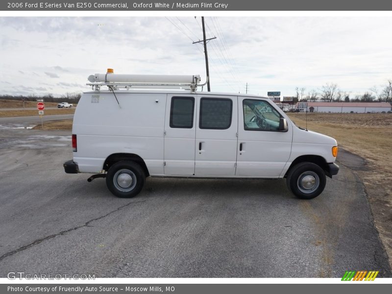 Oxford White / Medium Flint Grey 2006 Ford E Series Van E250 Commercial