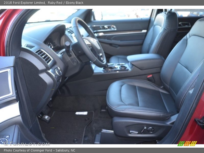 Ruby Red / Ebony Black 2018 Ford Explorer Limited
