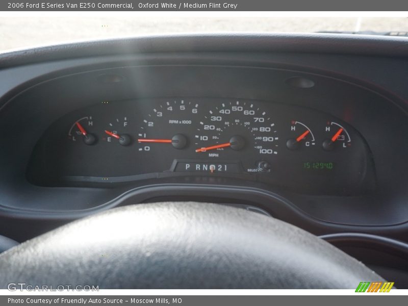 Oxford White / Medium Flint Grey 2006 Ford E Series Van E250 Commercial