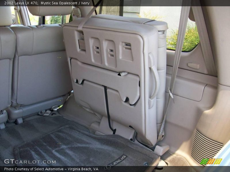 Mystic Sea Opalescent / Ivory 2002 Lexus LX 470