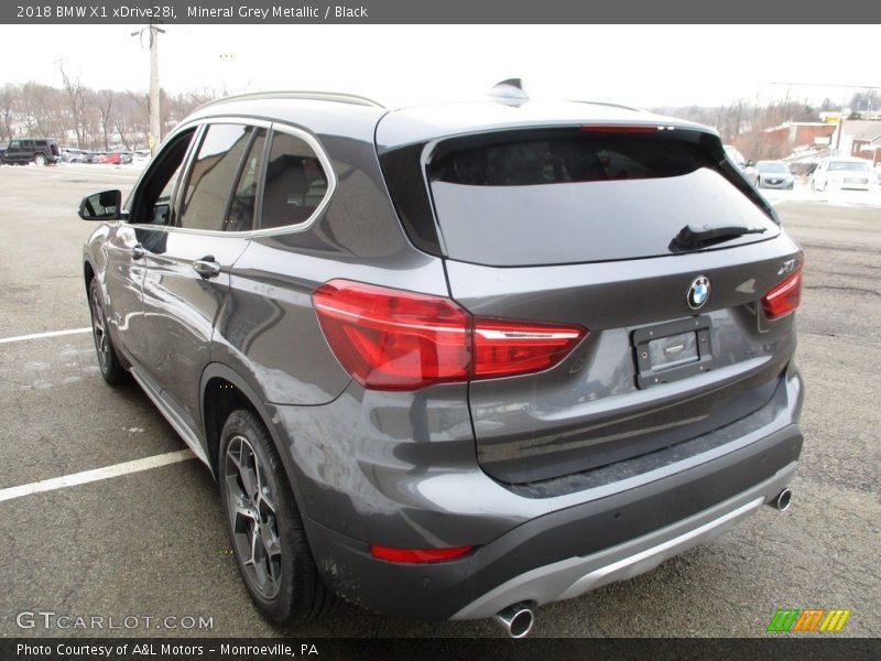 Mineral Grey Metallic / Black 2018 BMW X1 xDrive28i