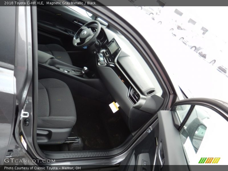 Magnetic Gray Metallic / Black 2018 Toyota C-HR XLE