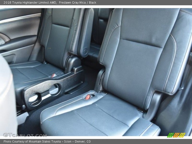 Predawn Gray Mica / Black 2018 Toyota Highlander Limited AWD