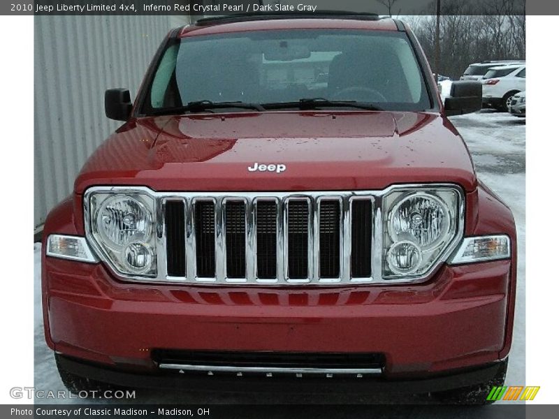 Inferno Red Crystal Pearl / Dark Slate Gray 2010 Jeep Liberty Limited 4x4