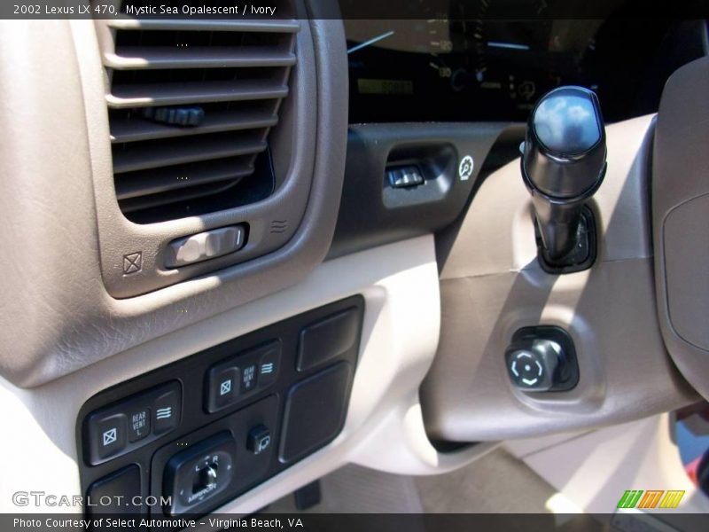 Mystic Sea Opalescent / Ivory 2002 Lexus LX 470