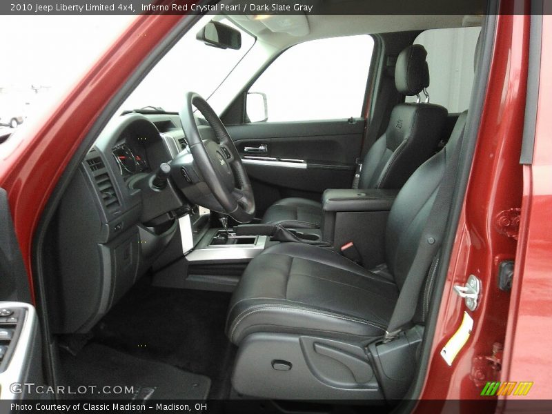 Inferno Red Crystal Pearl / Dark Slate Gray 2010 Jeep Liberty Limited 4x4