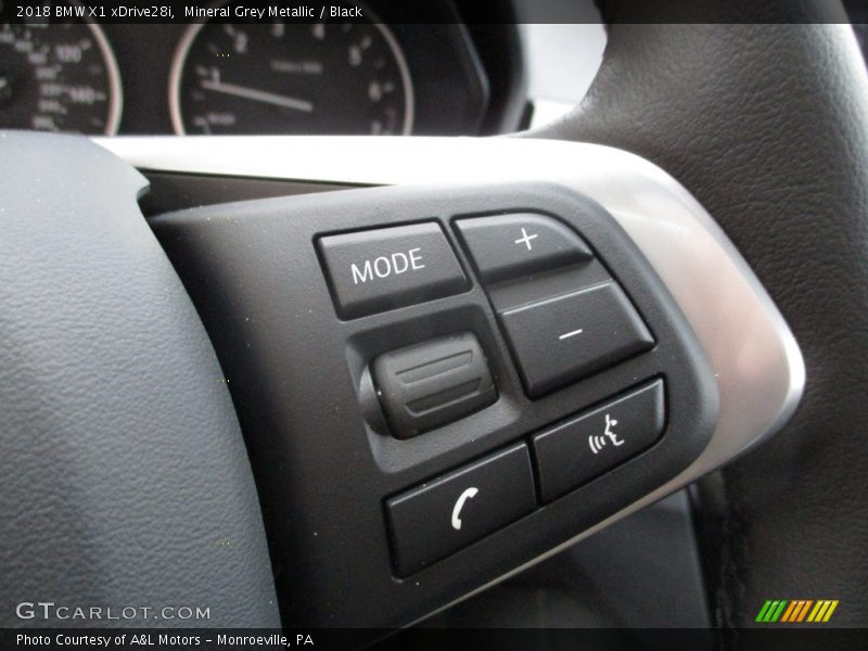 Controls of 2018 X1 xDrive28i