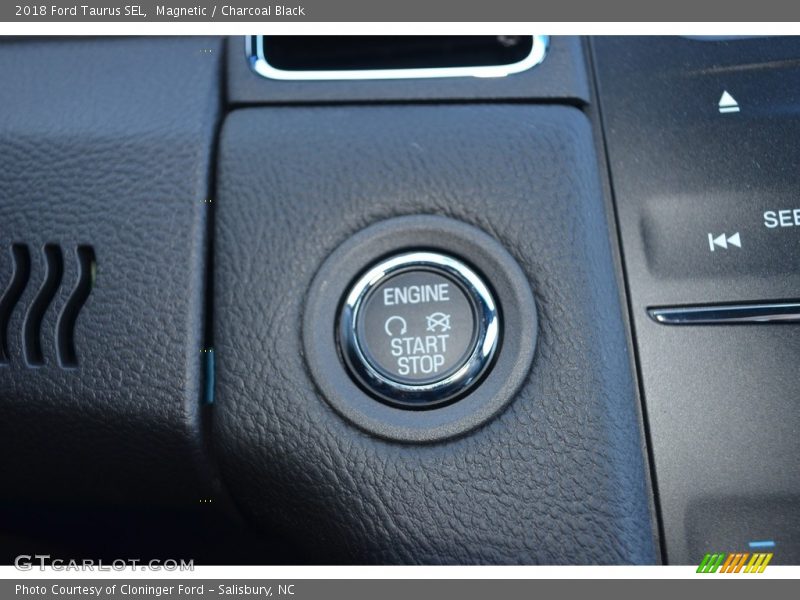 Magnetic / Charcoal Black 2018 Ford Taurus SEL