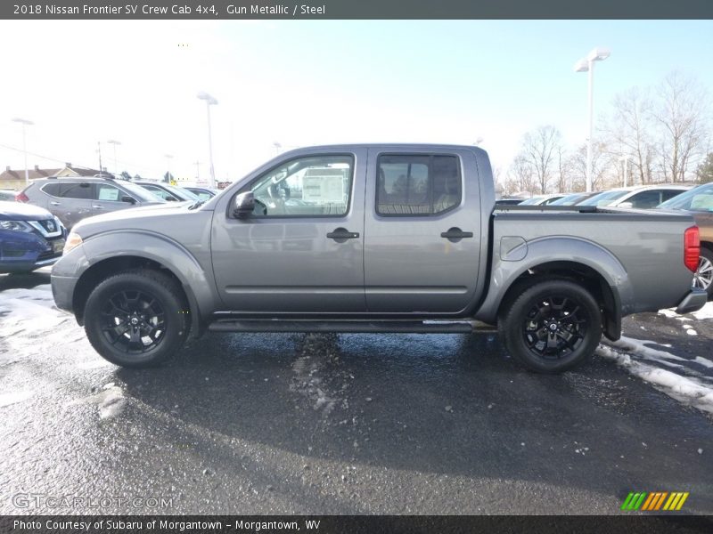 Gun Metallic / Steel 2018 Nissan Frontier SV Crew Cab 4x4
