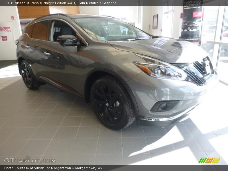 Front 3/4 View of 2018 Murano Midnight Edition AWD