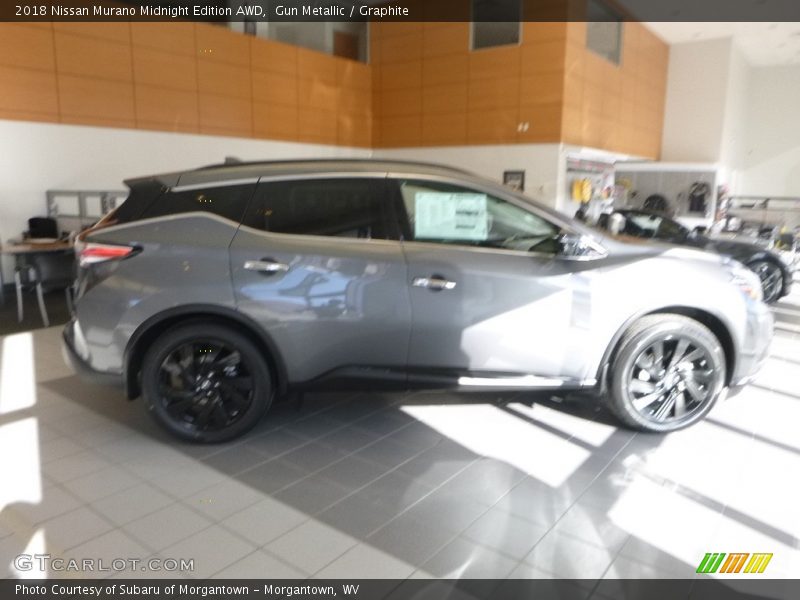 Gun Metallic / Graphite 2018 Nissan Murano Midnight Edition AWD