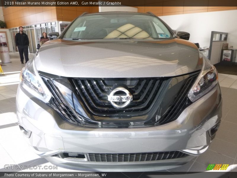 Gun Metallic / Graphite 2018 Nissan Murano Midnight Edition AWD