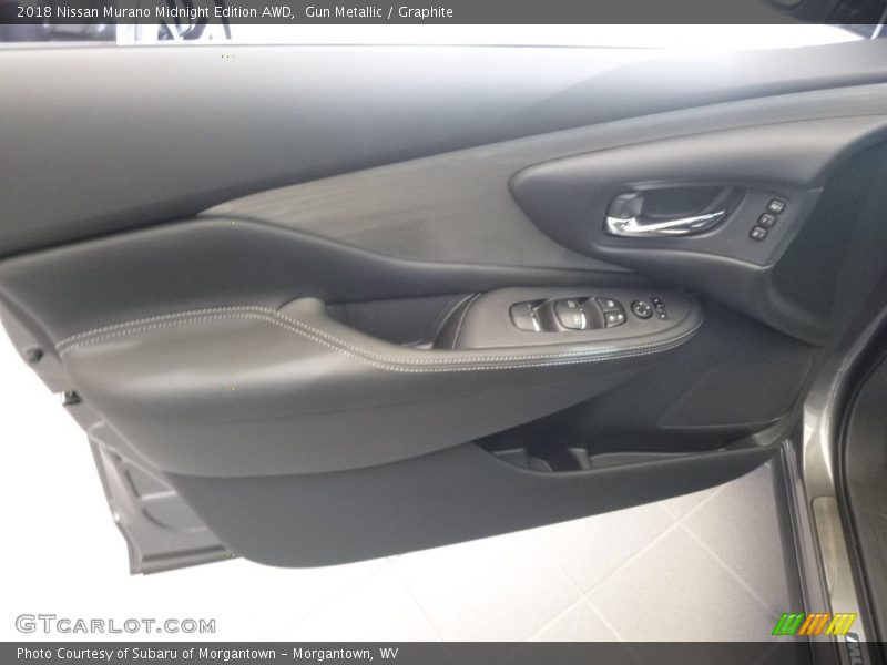Gun Metallic / Graphite 2018 Nissan Murano Midnight Edition AWD
