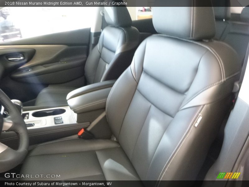 Gun Metallic / Graphite 2018 Nissan Murano Midnight Edition AWD