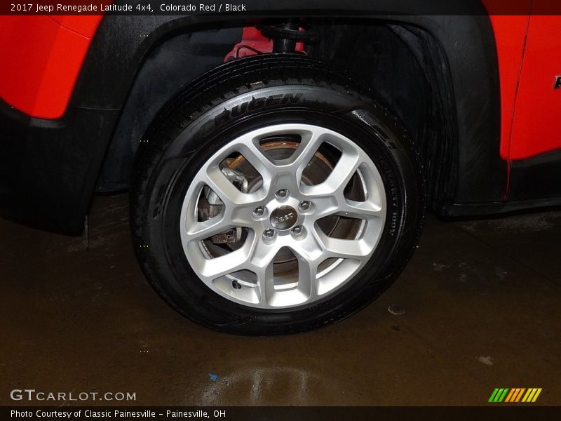 Colorado Red / Black 2017 Jeep Renegade Latitude 4x4