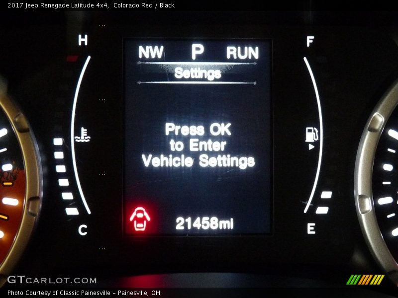 Colorado Red / Black 2017 Jeep Renegade Latitude 4x4