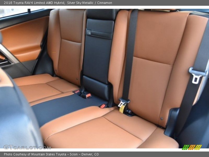 Rear Seat of 2018 RAV4 Limited AWD Hybrid