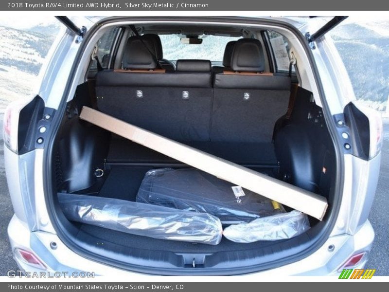  2018 RAV4 Limited AWD Hybrid Trunk