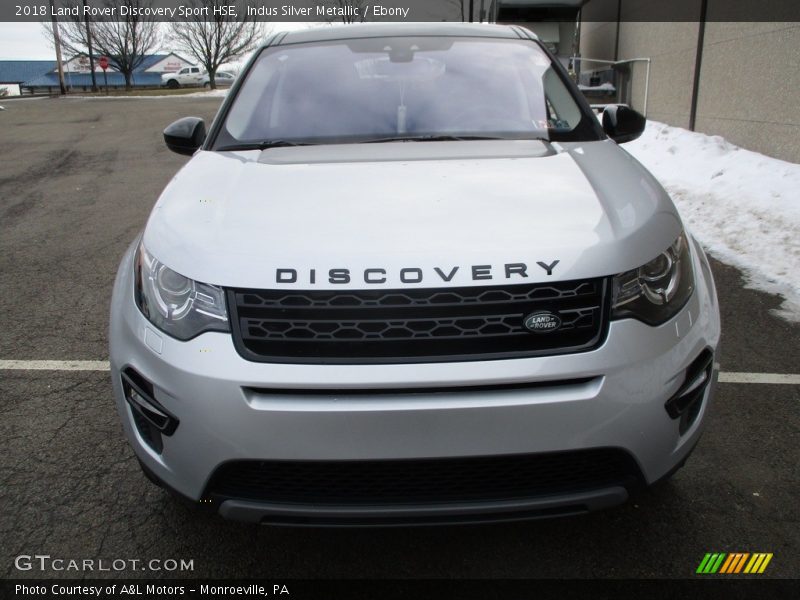 Indus Silver Metallic / Ebony 2018 Land Rover Discovery Sport HSE