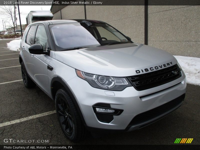 Indus Silver Metallic / Ebony 2018 Land Rover Discovery Sport HSE