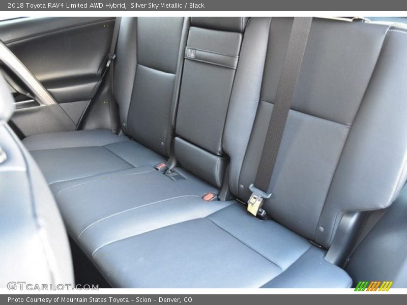 Rear Seat of 2018 RAV4 Limited AWD Hybrid