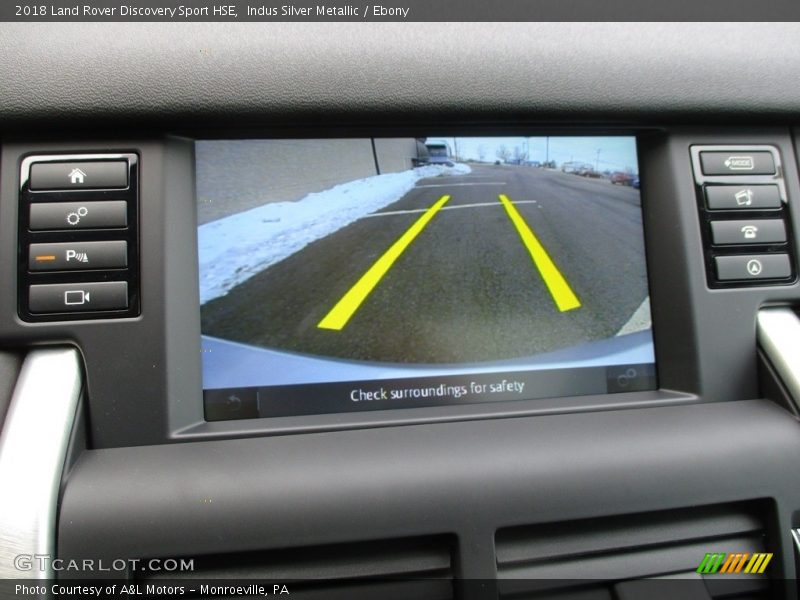 Indus Silver Metallic / Ebony 2018 Land Rover Discovery Sport HSE
