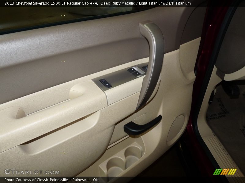 Deep Ruby Metallic / Light Titanium/Dark Titanium 2013 Chevrolet Silverado 1500 LT Regular Cab 4x4