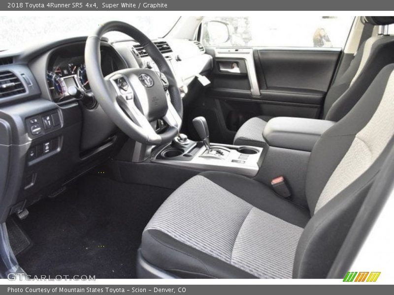 Super White / Graphite 2018 Toyota 4Runner SR5 4x4